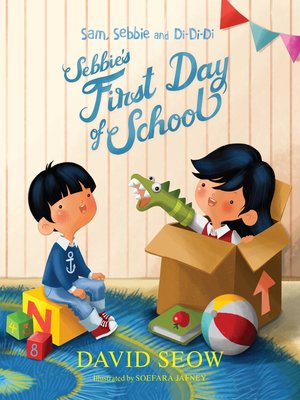 cover image of Sebbie’s First Day of School